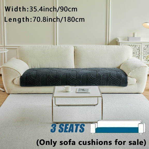 Washable Pet Couch Cover Protector for Sectional Sofa Armrest Headrest Covers Pad Anti-Slip Pet Friendly