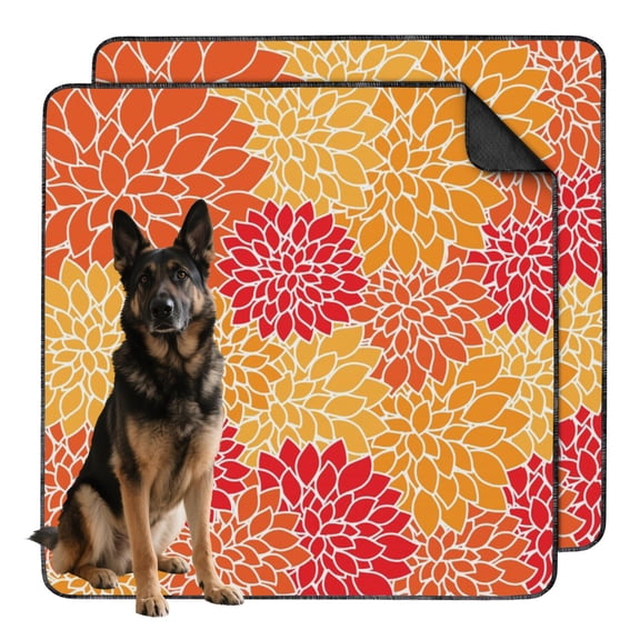 Washable Pet Pads for Dogs, Large 48x48 Inch Absorbent Training Pads, Reusable Housebreaking Pads with Non-Slip Backing for Crates, Floors, and Kennels. Durable, Leak-Proof Design for Easy Cleanup.