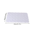 thumbnail image 1 of Washable Pet Pee Pad, Reusable Dog Puppy Training Pad, Waterproof Pet Bed Mat with Strong Absorption(E), 1 of 2