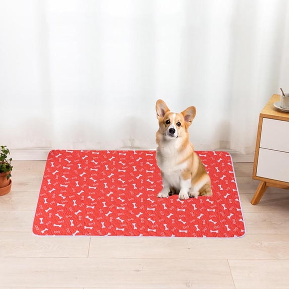 Washable Pet Pee Pad, Reusable Puppy Pad with Leak-Proof Backing, Super Absorbent & Quick-Dry, Multiple Sizes for Dogs
