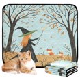 thumbnail image 1 of Washable Pet Pee Pads with Super Absorbent Reusable Training Pads for Dogs & Cats A Cartoon Witch, 1 of 6