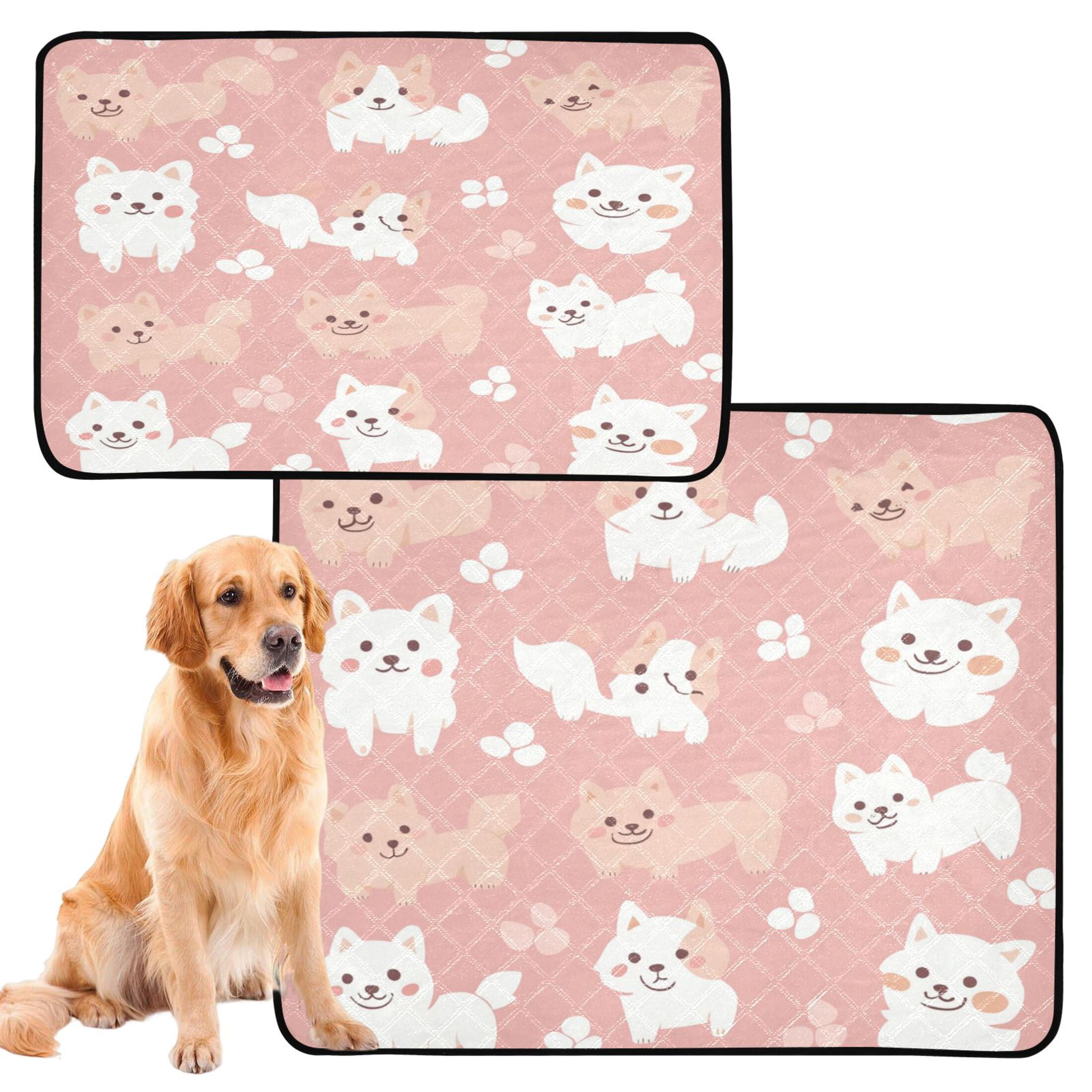 Washable Pet Pee Pads with Super Absorbent Reusable Training Pads for Dogs & Cats Cats
