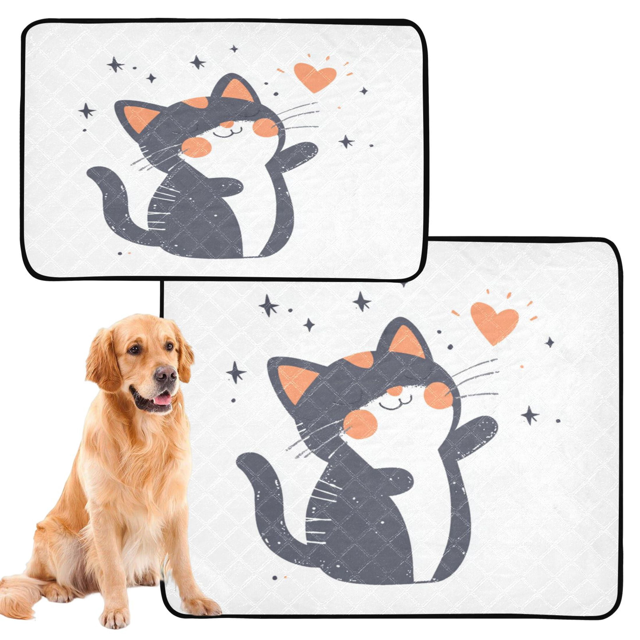 Washable Pet Pee Pads with Super Absorbent Reusable Training Pads for ...