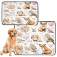 thumbnail image 1 of Washable Pet Pee Pads with Super Absorbent Reusable Training Pads for Dogs & Cats Cute Collection Of Animals, 1 of 6