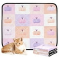 thumbnail image 1 of Washable Pet Pee Pads with Super Absorbent Reusable Training Pads for Dogs & Cats Cute Pumpkins Pattern, 1 of 6