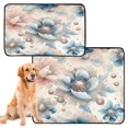 thumbnail image 1 of Washable Pet Pee Pads with Super Absorbent Reusable Training Pads for Dogs & Cats Large Glitter Flowers, 1 of 6