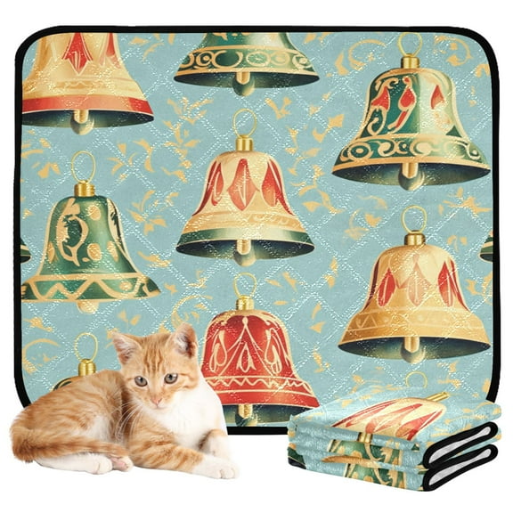 Washable Pet Pee Pads with Super Absorbent Reusable Training Pads for Dogs & Cats Little Bell