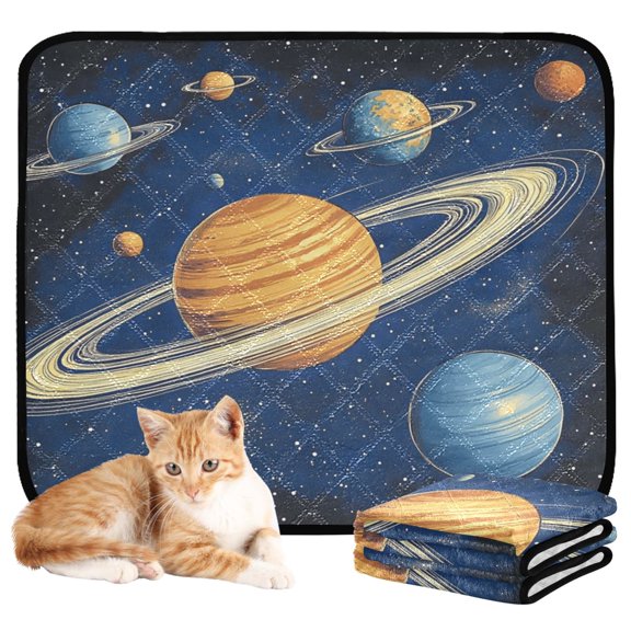 Washable Pet Pee Pads with Super Absorbent Reusable Training Pads for Dogs & Cats Planet