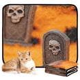 thumbnail image 1 of Washable Pet Pee Pads with Super Absorbent Reusable Training Pads for Dogs & Cats Small Tombstone-shaped, 1 of 6