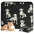 thumbnail image 1 of Washable Pet Pee Pads with Super Absorbent Reusable Training Pads for Dogs & Cats White Dalmatian Dogs, 1 of 6
