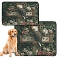 thumbnail image 1 of Washable Pet Pee Pads with Super Absorbent Reusable Training Pads for Dogs & Cats Wreath and Bald Eagle, 1 of 7