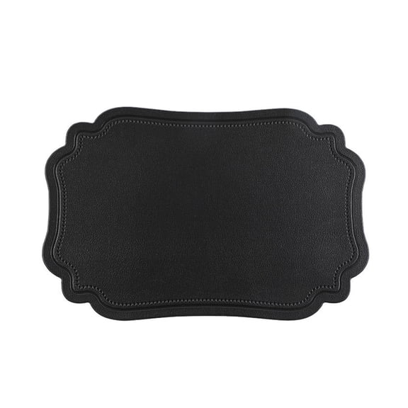 Washable Placemats, Dining Table PVC Placemat Wipeable Heat Resistant Non Slip Waterproof Placemats, Anti Oil Eco-Friendly Decorate Table Mats Patio Placemats-17.7x11.8 Inches