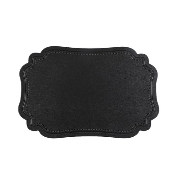 Washable Placemats, Dining Table PVC Placemat Wipeable Heat Resistant Non Slip Waterproof Placemats, Anti Oil Eco-Friendly Decorate Table Mats Patio Placemats-17.7x11.8 Inches