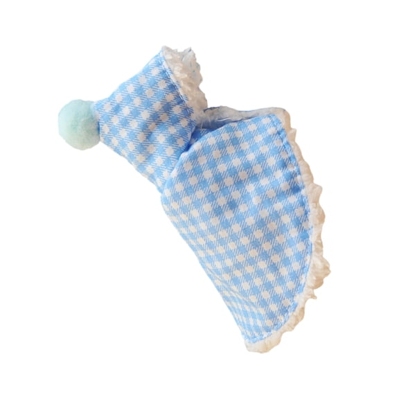 Washable Plaided Bird Costume for Parrots Charm and Warmth Winter Outfit for Bird Lover and Enthusiasts Pet Bird Supply