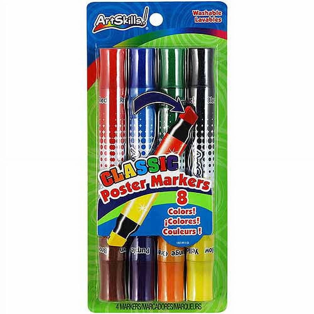 Primary Poster Chisel Tip Markers by B2C™