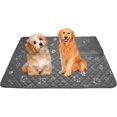 thumbnail image 1 of Washable  Potty Pads - Leak-Proof Quick-Dry 4Layer Design  Puppy Potty Pads with Non-Slip Bottom for Senior Dogs and Puppies 2 Multi-Purpose   Pads for Bed Crates, ,and Sofas, 1 of 6