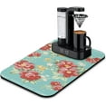 thumbnail image 1 of Washable Quick Dish Drying Mats Non-Slip Coffee Maker Mat For Kitchen Counter Home Coffee Bar Pad 19.5''''x12'''', black-2, 1 of 6