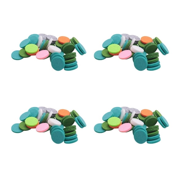 Washable Refill Pads Felt Pads Diameter 22mm for Car Essential Oil Diffuser Locket [192 Pcs]