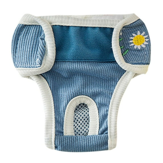 Washable Reusable Female Dog Physiological Sanitary Pants,Menstrual Care Pet Pants for Small, Medium Dogs