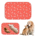 thumbnail image 1 of Washable Reusable Pet Training Pads, Non-Slip Leakproof Dog Pee Mat with Pheromones, Odor Resistant Absorbent Pad for Dogs and Cats Light Brown 12*12", 1 of 8