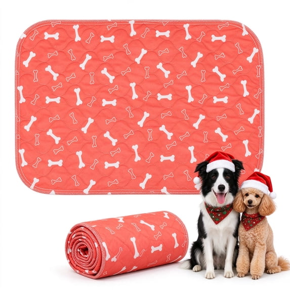 Washable Reusable Pet Training Pads with Pheromones, Waterproof Non ...