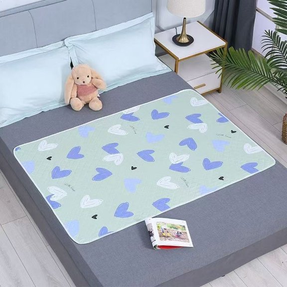 Washable & Reusable Thick Bed Protection Pad - Durable Medical Grade Mattress Protector for Adults, Seniors & Pets, Elderly Care