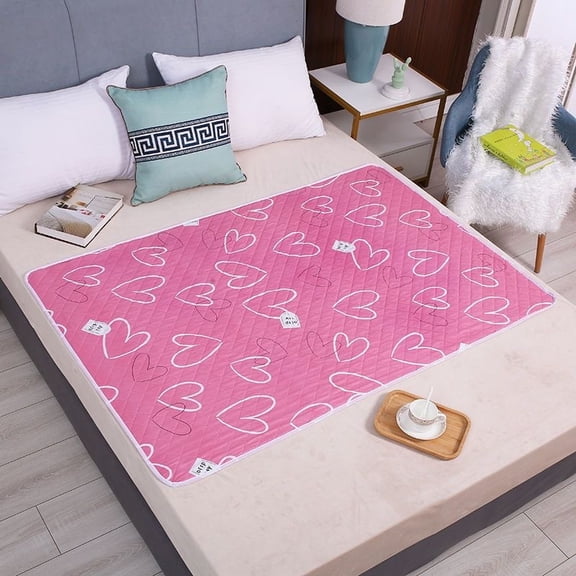 Washable & Reusable Thick Bed Protection Pad - Durable Medical Grade Mattress Protector for Adults, Seniors & Pets, Elderly Care