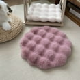 thumbnail image 1 of Washable Round Pet Mat 30x30cm, Plush Rabbit Cushion, Warm Soft Bed for Dogs and Cats, Comfortable Pet Supplies, Durable Non-Slip Design, Easy to Clean, Perfect for Home Use and Travel, 1 of 6