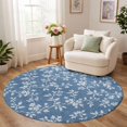 Washable Round Rugs 3'3