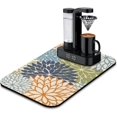 thumbnail image 1 of Washable Rubber Bohemia Dish Drying Mats for Kitchen Counter Home Large Coffee Bar Pad Accessories and Decor for Utensils Stemware 19.5''''x12'''', 1 of 6