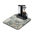 thumbnail image 1 of Washable Rubber Boho Floral Retro Dish Drying Mats for Kitchen Counter Home Large Coffee Bar Pad Accessories and Decor for Utensils Stemware 16''x18'', 1 of 7