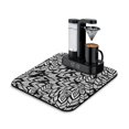 thumbnail image 1 of Washable Rubber Boho Floral Retro Dish Drying Mats for Kitchen Counter Home Large Coffee Bar Pad Accessories and Decor for Utensils Stemware 16''x18'', 1 of 7