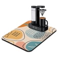 thumbnail image 1 of Washable Rubber Boho Style Vintage Floral Dish Drying Mats for Kitchen Counter Home Large Coffee Bar Pad Accessories and Decor for Utensils Stemware 18''x24'', 1 of 7