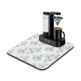 thumbnail image 1 of Washable Rubber Multicolored Floral Dish Drying Mats for Kitchen Counter Home Large Coffee Bar Pad Accessories and Decor for Utensils Stemware 16''x18'', 1 of 7
