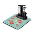 thumbnail image 1 of Washable Rubber Pioneer Dish Drying Mats For Kitchen Counter Home Large Coffee Bar Pad Accessories And Decor For Utensils Stemware (16''x18''), 1 of 6