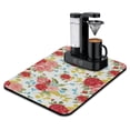 thumbnail image 1 of Washable Rubber Pioneer Dish Drying Mats For Kitchen Counter Home Large Coffee Bar Pad Accessories And Decor For Utensils Stemware 18''x24'', 1 of 6