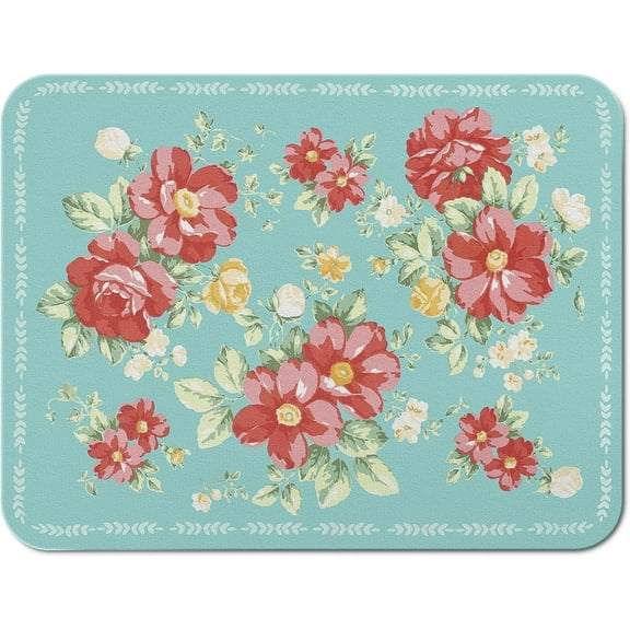 Washable Rubber Pioneer Dish Drying Mats For Kitchen Counter Home Large Coffee Bar Pad Accessories And Decor For Utensils Stemware (18''''x24'''')