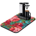 thumbnail image 1 of Washable Rubber Pioneer Dish Drying Mats For Kitchen Counter Home Large Coffee Bar Pad Accessories And Decor For Utensils Stemware (19.5''x12''), 1 of 6
