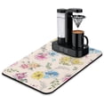 thumbnail image 1 of Washable Rubber Pioneer Dish Drying Mats for Kitchen Counter Home Large Coffee Bar Pad Accessories and Decor for Utensils Stemware 23.5''x15.5'', 1 of 7