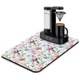 thumbnail image 1 of Washable Rubber Pioneer Dish Drying Mats for Kitchen Counter Home Large Coffee Bar Pad Accessories and Decor for Utensils Stemware 23.5''x15.5'', 1 of 7