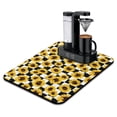 thumbnail image 1 of Washable Rubber Sunflower Cute Floral Dish Drying Mats for Kitchen Counter Home Large Coffee Bar Pad Accessories and Decor for Utensils Stemware 18''x24'', 1 of 5