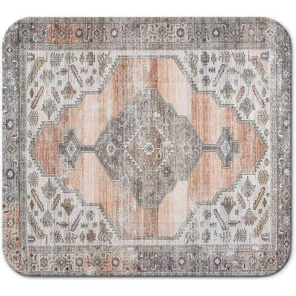 Washable Rubber Traditional Multicolor Dish Drying Mats for Kitchen Counter Home Large Coffee Bar Pad Accessories and Decor for Utensils Stemware 16''''x18''''