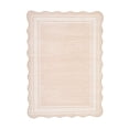 thumbnail image 1 of Washable Rugs for Living Room, Non Slip Modern Scalloped Rugs, Low Pile Soft Stain Resistant Rug Non Shedding Modern Print Floor Mats for Home Decor, 1 of 15