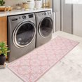thumbnail image 1 of Washable Runner & Area Rug – Modern Floral Low Pile Non-Slip Indoor Carpet for Entryway, Kitchen, Living Room, Bedroom, Playroom, 1 of 25