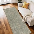 thumbnail image 1 of Washable Runner Rug 2x6 ft Non Slip Backing Farmhouse Vintage Soft Kitchen Rug Low Profile Floor Carpet for Kitchen Hallway Laundry Room Bedroom, 1 of 6
