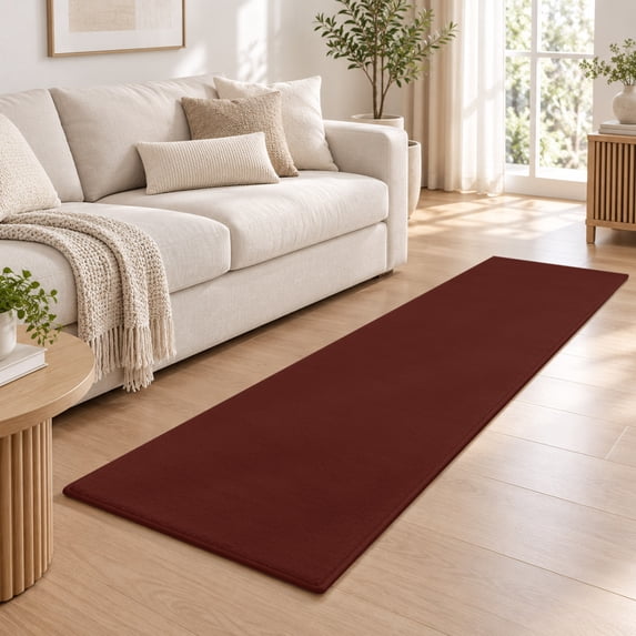 Washable Runner Rug 2x6ft, Tan Non-Slip Carpet for Kitchen Entryway ...