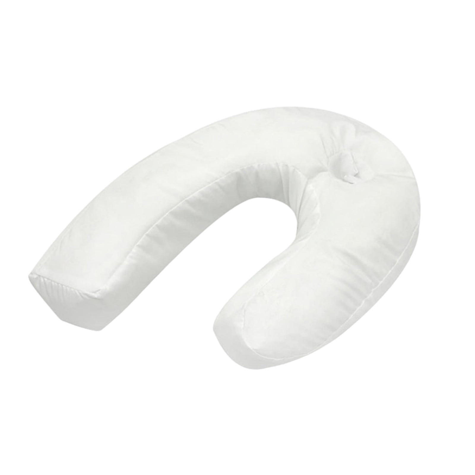 Washable Silk Pillowcase U Shaped Side Sleeping Pillow Back Support