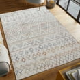 thumbnail image 1 of Washable Skid-Resistant Area Rug Geometric Multi 8' x 11', 1 of 9