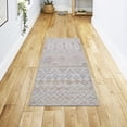thumbnail image 1 of Washable Skid-Resistant Runner Rug Geometric Multi 24" x 60", 1 of 9