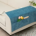 thumbnail image 1 of Washable Sofa Arm Covers with 3 Pockets | Non-Slip Recliner Armrest Protectors for Pets | Universal Chair Arm Slipcovers for Living Room Furniture, 1 of 7